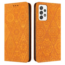 Load image into Gallery viewer, Ethnic Embossed Adsorption Leather Phone Case