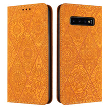 Load image into Gallery viewer, Ethnic Embossed Adsorption Leather Phone Case