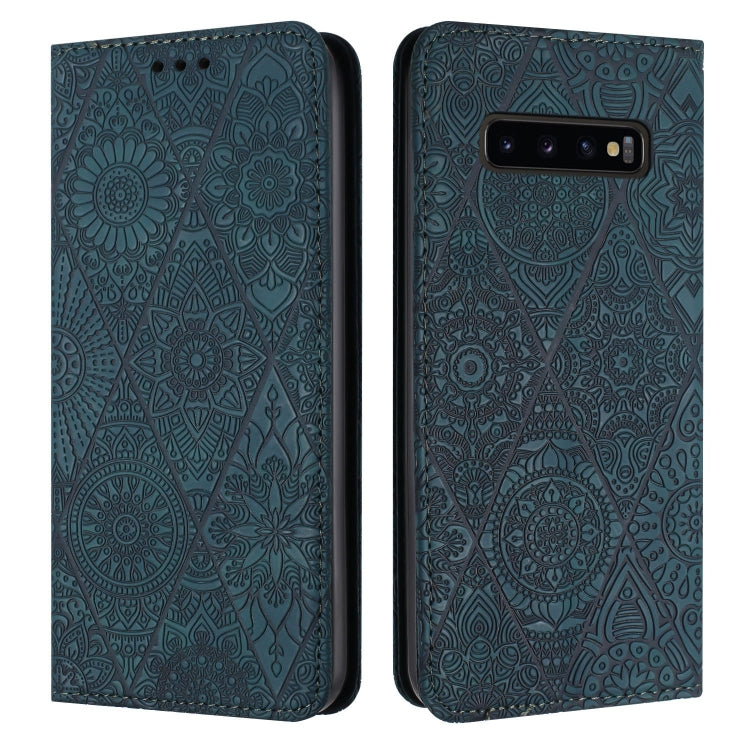 Ethnic Embossed Adsorption Leather Phone Case