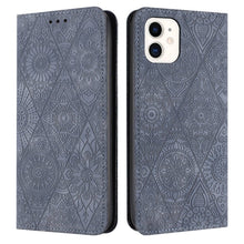 Load image into Gallery viewer, Ethnic Embossed Adsorption Leather Phone Case