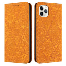 Load image into Gallery viewer, Ethnic Embossed Adsorption Leather Phone Case