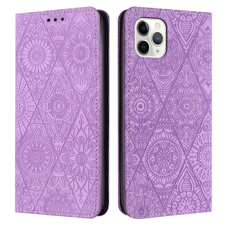Ethnic Embossed Adsorption Leather Phone Case