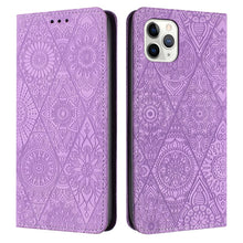 Load image into Gallery viewer, Ethnic Embossed Adsorption Leather Phone Case