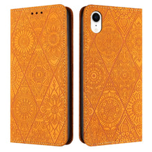 Load image into Gallery viewer, Ethnic Embossed Adsorption Leather Phone Case