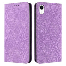 Load image into Gallery viewer, Ethnic Embossed Adsorption Leather Phone Case
