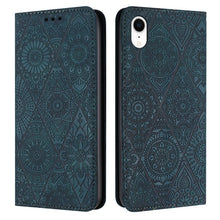 Load image into Gallery viewer, Ethnic Embossed Adsorption Leather Phone Case