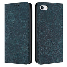 Load image into Gallery viewer, Ethnic Embossed Adsorption Leather Phone Case