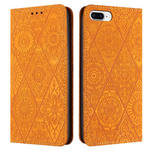 Load image into Gallery viewer, Ethnic Embossed Adsorption Leather Phone Case