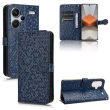 Load image into Gallery viewer, Honeycomb Dot Texture Leather Phone Case, For Xiaomi Redmi 13C / Poco C65, For Xiaomi 14 Pro, For Xiaomi Redmi Note 13 Pro+ 5G, For Xiaomi Redmi K70 5G / K70 Pro 5G, For Xiaomi Redmi Note 12S 4G, For Xiaomi 13 Ultra