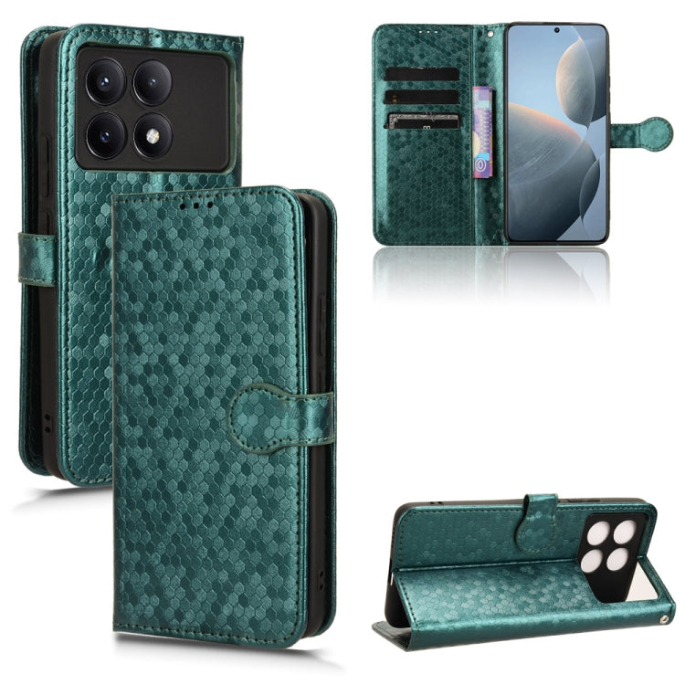 Honeycomb Dot Texture Leather Phone Case, For Xiaomi Redmi 13C / Poco C65, For Xiaomi 14 Pro, For Xiaomi Redmi Note 13 Pro+ 5G, For Xiaomi Redmi K70 5G / K70 Pro 5G, For Xiaomi Redmi Note 12S 4G, For Xiaomi 13 Ultra