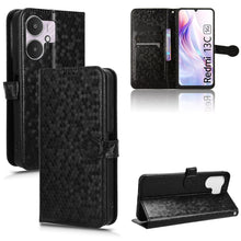 Load image into Gallery viewer, Honeycomb Dot Texture Leather Phone Case, For Xiaomi Poco F6 /Redmi Turbo 3, For Xiaomi Civi 4 Pro, For Xiaomi Poco M6 Pro 4G, For Xiaomi Redmi A3, For Xiaomi Redmi Note 13 Pro 4G Global, For Xiaomi Redmi Note 13 4G, For Xiaomi Redmi 13C 5G / 4G       ...