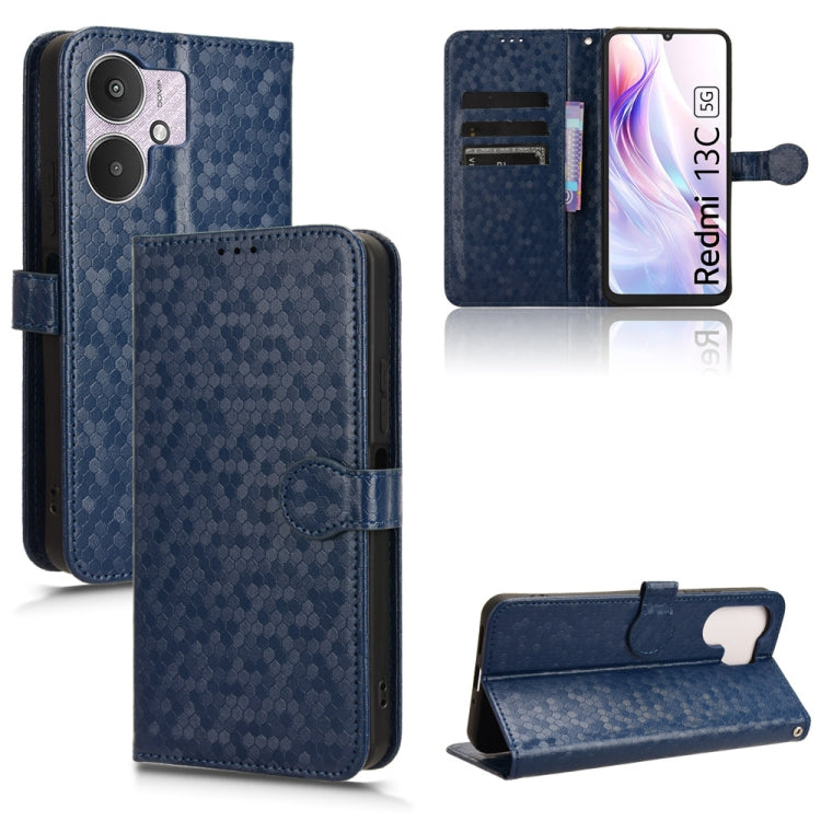 Honeycomb Dot Texture Leather Phone Case, For Xiaomi Poco F6 /Redmi Turbo 3, For Xiaomi Civi 4 Pro, For Xiaomi Poco M6 Pro 4G, For Xiaomi Redmi A3, For Xiaomi Redmi Note 13 Pro 4G Global, For Xiaomi Redmi Note 13 4G, For Xiaomi Redmi 13C 5G / 4G       ...