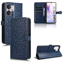 Load image into Gallery viewer, Honeycomb Dot Texture Leather Phone Case, For Xiaomi Poco F6 /Redmi Turbo 3, For Xiaomi Civi 4 Pro, For Xiaomi Poco M6 Pro 4G, For Xiaomi Redmi A3, For Xiaomi Redmi Note 13 Pro 4G Global, For Xiaomi Redmi Note 13 4G, For Xiaomi Redmi 13C 5G / 4G       ...