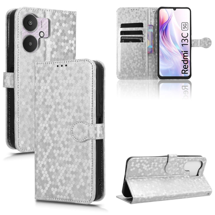Honeycomb Dot Texture Leather Phone Case, For Xiaomi Poco F6 /Redmi Turbo 3, For Xiaomi Civi 4 Pro, For Xiaomi Poco M6 Pro 4G, For Xiaomi Redmi A3, For Xiaomi Redmi Note 13 Pro 4G Global, For Xiaomi Redmi Note 13 4G, For Xiaomi Redmi 13C 5G / 4G       ...