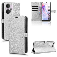 Load image into Gallery viewer, Honeycomb Dot Texture Leather Phone Case, For Xiaomi Poco F6 /Redmi Turbo 3, For Xiaomi Civi 4 Pro, For Xiaomi Poco M6 Pro 4G, For Xiaomi Redmi A3, For Xiaomi Redmi Note 13 Pro 4G Global, For Xiaomi Redmi Note 13 4G, For Xiaomi Redmi 13C 5G / 4G       ...