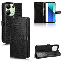 Load image into Gallery viewer, Honeycomb Dot Texture Leather Phone Case, For Xiaomi Poco F6 /Redmi Turbo 3, For Xiaomi Civi 4 Pro, For Xiaomi Poco M6 Pro 4G, For Xiaomi Redmi A3, For Xiaomi Redmi Note 13 Pro 4G Global, For Xiaomi Redmi Note 13 4G, For Xiaomi Redmi 13C 5G / 4G       ...