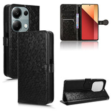 Load image into Gallery viewer, Honeycomb Dot Texture Leather Phone Case, For Xiaomi Poco F6 /Redmi Turbo 3, For Xiaomi Civi 4 Pro, For Xiaomi Poco M6 Pro 4G, For Xiaomi Redmi A3, For Xiaomi Redmi Note 13 Pro 4G Global, For Xiaomi Redmi Note 13 4G, For Xiaomi Redmi 13C 5G / 4G       ...