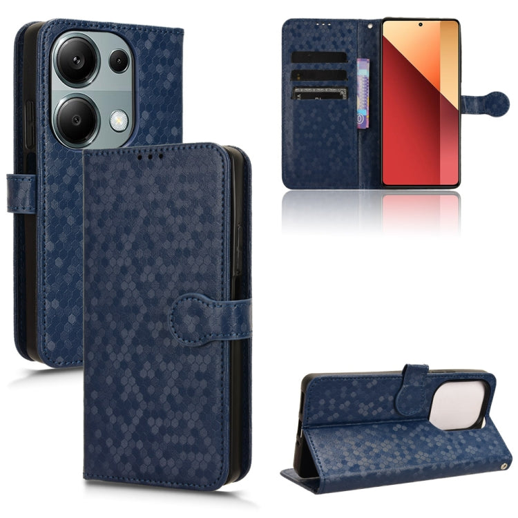 Honeycomb Dot Texture Leather Phone Case, For Xiaomi Poco F6 /Redmi Turbo 3, For Xiaomi Civi 4 Pro, For Xiaomi Poco M6 Pro 4G, For Xiaomi Redmi A3, For Xiaomi Redmi Note 13 Pro 4G Global, For Xiaomi Redmi Note 13 4G, For Xiaomi Redmi 13C 5G / 4G       ...