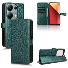 Load image into Gallery viewer, Honeycomb Dot Texture Leather Phone Case, For Xiaomi Poco F6 /Redmi Turbo 3, For Xiaomi Civi 4 Pro, For Xiaomi Poco M6 Pro 4G, For Xiaomi Redmi A3, For Xiaomi Redmi Note 13 Pro 4G Global, For Xiaomi Redmi Note 13 4G, For Xiaomi Redmi 13C 5G / 4G       ...