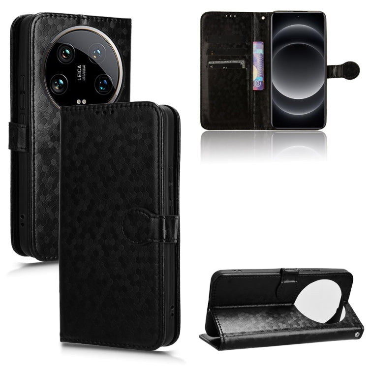 Honeycomb Dot Texture Leather Phone Case, For Xiaomi Poco F6 /Redmi Turbo 3, For Xiaomi Civi 4 Pro, For Xiaomi Poco M6 Pro 4G, For Xiaomi Redmi A3, For Xiaomi Redmi Note 13 Pro 4G Global, For Xiaomi Redmi Note 13 4G, For Xiaomi Redmi 13C 5G / 4G       ...