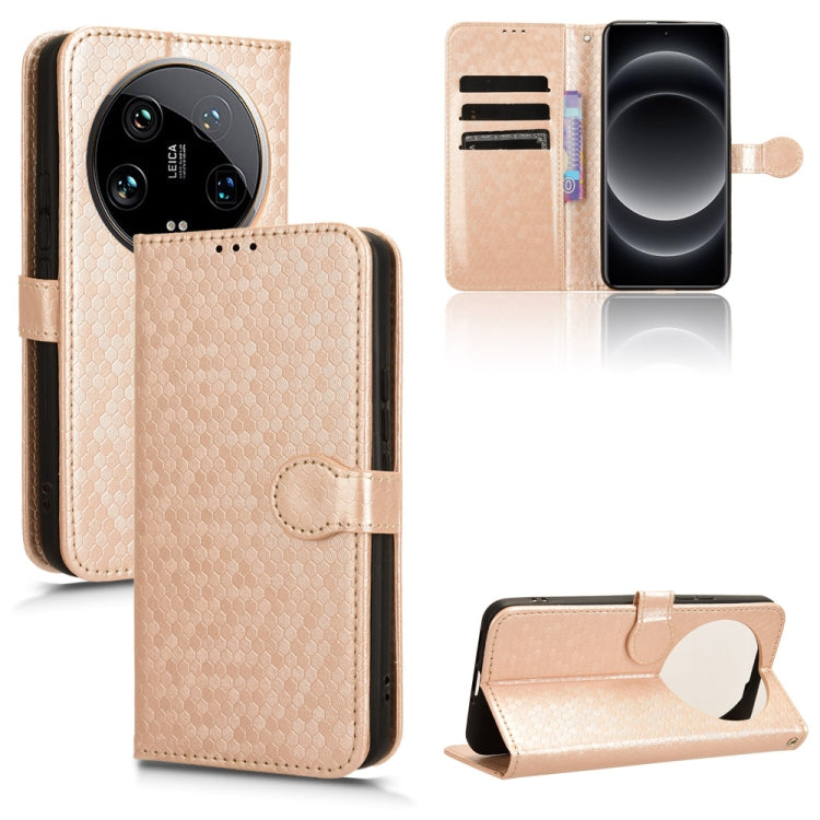 Honeycomb Dot Texture Leather Phone Case, For Xiaomi Poco F6 /Redmi Turbo 3, For Xiaomi Civi 4 Pro, For Xiaomi Poco M6 Pro 4G, For Xiaomi Redmi A3, For Xiaomi Redmi Note 13 Pro 4G Global, For Xiaomi Redmi Note 13 4G, For Xiaomi Redmi 13C 5G / 4G       ...