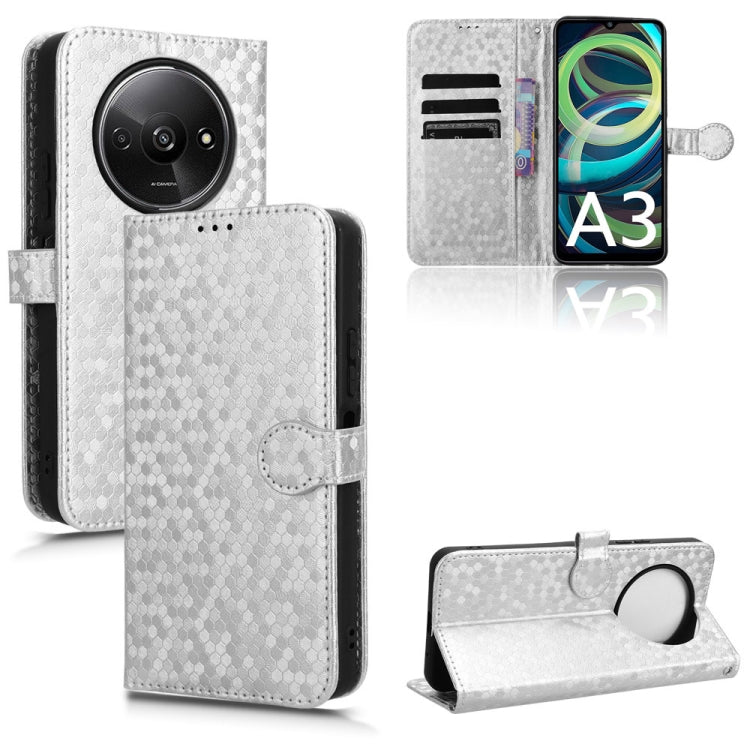 Honeycomb Dot Texture Leather Phone Case, For Xiaomi Poco F6 /Redmi Turbo 3, For Xiaomi Civi 4 Pro, For Xiaomi Poco M6 Pro 4G, For Xiaomi Redmi A3, For Xiaomi Redmi Note 13 Pro 4G Global, For Xiaomi Redmi Note 13 4G, For Xiaomi Redmi 13C 5G / 4G       ...