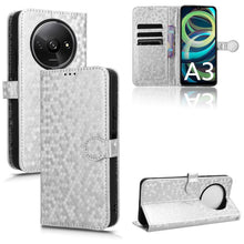 Load image into Gallery viewer, Honeycomb Dot Texture Leather Phone Case, For Xiaomi Poco F6 /Redmi Turbo 3, For Xiaomi Civi 4 Pro, For Xiaomi Poco M6 Pro 4G, For Xiaomi Redmi A3, For Xiaomi Redmi Note 13 Pro 4G Global, For Xiaomi Redmi Note 13 4G, For Xiaomi Redmi 13C 5G / 4G       ...