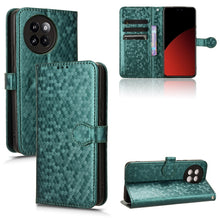 Load image into Gallery viewer, Honeycomb Dot Texture Leather Phone Case, For Xiaomi Poco F6 /Redmi Turbo 3, For Xiaomi Civi 4 Pro, For Xiaomi Poco M6 Pro 4G, For Xiaomi Redmi A3, For Xiaomi Redmi Note 13 Pro 4G Global, For Xiaomi Redmi Note 13 4G, For Xiaomi Redmi 13C 5G / 4G       ...