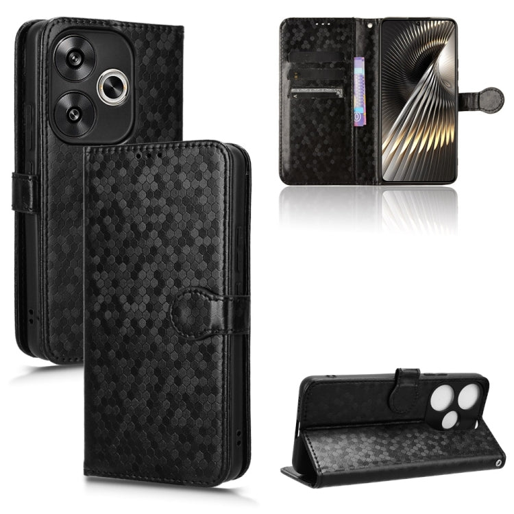 Honeycomb Dot Texture Leather Phone Case, For Xiaomi Poco F6 /Redmi Turbo 3, For Xiaomi Civi 4 Pro, For Xiaomi Poco M6 Pro 4G, For Xiaomi Redmi A3, For Xiaomi Redmi Note 13 Pro 4G Global, For Xiaomi Redmi Note 13 4G, For Xiaomi Redmi 13C 5G / 4G       ...