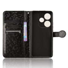 Load image into Gallery viewer, Honeycomb Dot Texture Leather Phone Case, For Xiaomi Poco F6 /Redmi Turbo 3, For Xiaomi Civi 4 Pro, For Xiaomi Poco M6 Pro 4G, For Xiaomi Redmi A3, For Xiaomi Redmi Note 13 Pro 4G Global, For Xiaomi Redmi Note 13 4G, For Xiaomi Redmi 13C 5G / 4G       ...