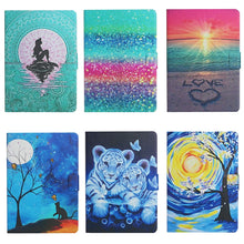 Load image into Gallery viewer, Colored Drawing Pattern Horizontal Flip Leather Case with Holder &amp; Card Slots