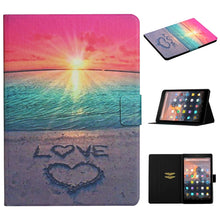 Load image into Gallery viewer, Colored Drawing Pattern Horizontal Flip Leather Case with Holder &amp; Card Slots