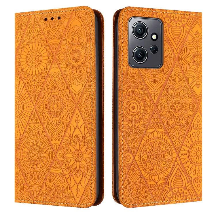 Ethnic Embossed Adsorption Leather Phone Case, For Xiaomi Redmi 13 4G, For Xiaomi Redmi Note 13 5G, For Xiaomi Redmi 13C, For Xiaomi Redmi Note 13 Pro 5G, For Redmi Note 12 Pro 4G, For Redmi Note 12 4G Global, For Redmi Note 12 Pro 5G Global           ...