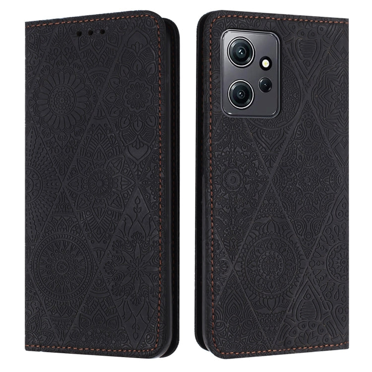 Ethnic Embossed Adsorption Leather Phone Case, For Xiaomi Redmi 13 4G, For Xiaomi Redmi Note 13 5G, For Xiaomi Redmi 13C, For Xiaomi Redmi Note 13 Pro 5G, For Redmi Note 12 Pro 4G, For Redmi Note 12 4G Global, For Redmi Note 12 Pro 5G Global           ...