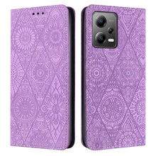 Load image into Gallery viewer, Ethnic Embossed Adsorption Leather Phone Case, For Xiaomi Redmi 13 4G, For Xiaomi Redmi Note 13 5G, For Xiaomi Redmi 13C, For Xiaomi Redmi Note 13 Pro 5G, For Redmi Note 12 Pro 4G, For Redmi Note 12 4G Global, For Redmi Note 12 Pro 5G Global           ...
