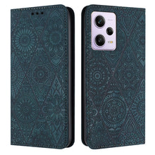 Load image into Gallery viewer, Ethnic Embossed Adsorption Leather Phone Case, For Xiaomi Redmi 13 4G, For Xiaomi Redmi Note 13 5G, For Xiaomi Redmi 13C, For Xiaomi Redmi Note 13 Pro 5G, For Redmi Note 12 Pro 4G, For Redmi Note 12 4G Global, For Redmi Note 12 Pro 5G Global           ...