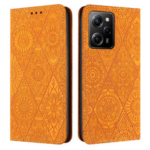 Load image into Gallery viewer, Ethnic Embossed Adsorption Leather Phone Case, For Xiaomi Redmi 13 4G, For Xiaomi Redmi Note 13 5G, For Xiaomi Redmi 13C, For Xiaomi Redmi Note 13 Pro 5G, For Redmi Note 12 Pro 4G, For Redmi Note 12 4G Global, For Redmi Note 12 Pro 5G Global           ...