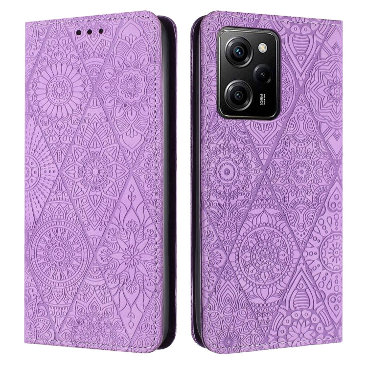 Ethnic Embossed Adsorption Leather Phone Case, For Xiaomi Redmi 13 4G, For Xiaomi Redmi Note 13 5G, For Xiaomi Redmi 13C, For Xiaomi Redmi Note 13 Pro 5G, For Redmi Note 12 Pro 4G, For Redmi Note 12 4G Global, For Redmi Note 12 Pro 5G Global           ...