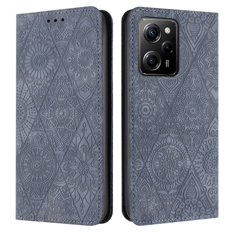 Ethnic Embossed Adsorption Leather Phone Case, For Xiaomi Redmi 13 4G, For Xiaomi Redmi Note 13 5G, For Xiaomi Redmi 13C, For Xiaomi Redmi Note 13 Pro 5G, For Redmi Note 12 Pro 4G, For Redmi Note 12 4G Global, For Redmi Note 12 Pro 5G Global           ...