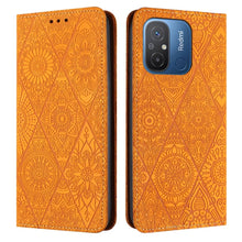 Load image into Gallery viewer, Ethnic Embossed Adsorption Leather Phone Case, For Xiaomi Redmi 13 4G, For Xiaomi Redmi Note 13 5G, For Xiaomi Redmi 13C, For Xiaomi Redmi Note 13 Pro 5G, For Redmi Note 12 Pro 4G, For Redmi Note 12 4G Global, For Redmi Note 12 Pro 5G Global           ...