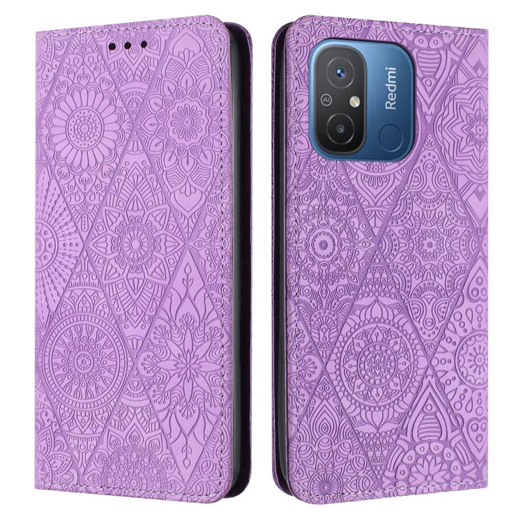 Ethnic Embossed Adsorption Leather Phone Case, For Xiaomi Redmi 13 4G, For Xiaomi Redmi Note 13 5G, For Xiaomi Redmi 13C, For Xiaomi Redmi Note 13 Pro 5G, For Redmi Note 12 Pro 4G, For Redmi Note 12 4G Global, For Redmi Note 12 Pro 5G Global           ...
