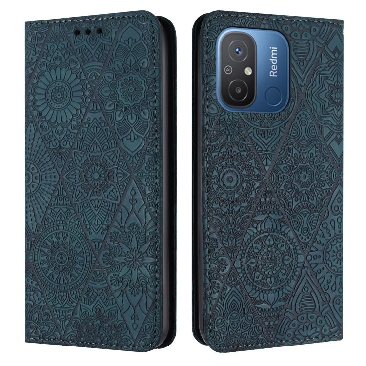 Ethnic Embossed Adsorption Leather Phone Case, For Xiaomi Redmi 13 4G, For Xiaomi Redmi Note 13 5G, For Xiaomi Redmi 13C, For Xiaomi Redmi Note 13 Pro 5G, For Redmi Note 12 Pro 4G, For Redmi Note 12 4G Global, For Redmi Note 12 Pro 5G Global           ...