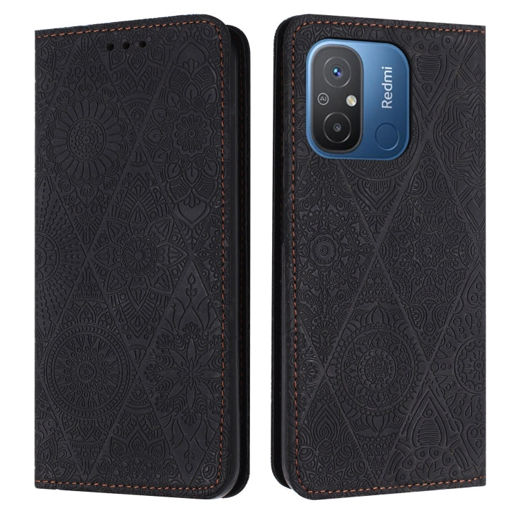 Ethnic Embossed Adsorption Leather Phone Case, For Xiaomi Redmi 13 4G, For Xiaomi Redmi Note 13 5G, For Xiaomi Redmi 13C, For Xiaomi Redmi Note 13 Pro 5G, For Redmi Note 12 Pro 4G, For Redmi Note 12 4G Global, For Redmi Note 12 Pro 5G Global           ...
