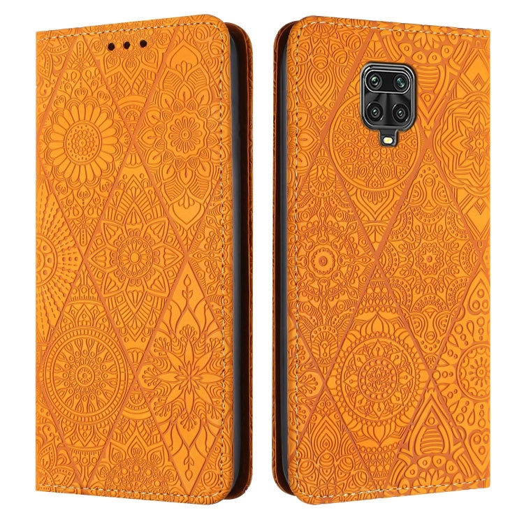 Ethnic Embossed Adsorption Leather Phone Case, For Redmi Note 9 Pro, For Redmi Note 8T, For Redmi Note 8, For Redmi Note 8 Pro, For Redmi Note 7 / 7 Pro