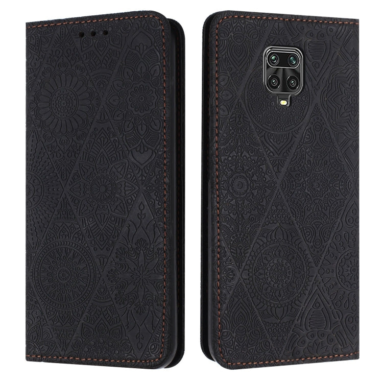 Ethnic Embossed Adsorption Leather Phone Case, For Redmi Note 9 Pro, For Redmi Note 8T, For Redmi Note 8, For Redmi Note 8 Pro, For Redmi Note 7 / 7 Pro