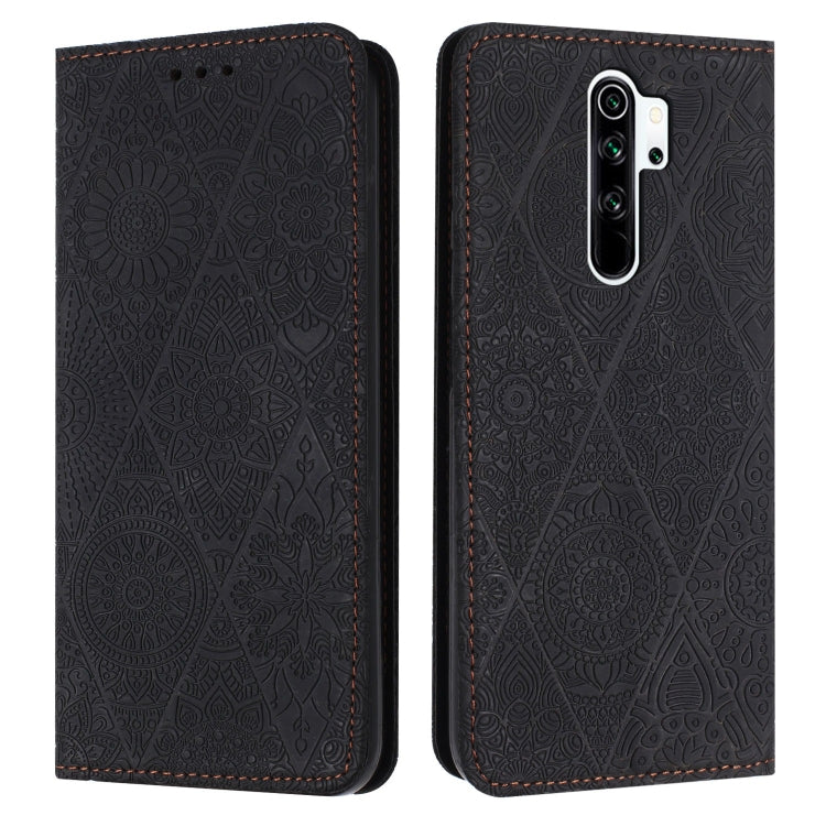 Ethnic Embossed Adsorption Leather Phone Case, For Redmi Note 8T, For Redmi Note 8, For Redmi Note 8 Pro, For Redmi Note 7 / 7 Pro
