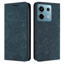 Load image into Gallery viewer, Ethnic Embossed Adsorption Leather Phone Case, For Xiaomi Redmi 13 4G, For Xiaomi Redmi Note 13 5G, For Xiaomi Redmi 13C, For Xiaomi Redmi Note 13 Pro 5G, For Redmi Note 12 Pro 4G, For Redmi Note 12 4G Global, For Redmi Note 12 Pro 5G Global           ...