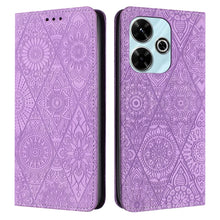 Load image into Gallery viewer, Ethnic Embossed Adsorption Leather Phone Case, For Xiaomi Redmi 13 4G, For Xiaomi Redmi Note 13 5G, For Xiaomi Redmi 13C, For Xiaomi Redmi Note 13 Pro 5G, For Redmi Note 12 Pro 4G, For Redmi Note 12 4G Global, For Redmi Note 12 Pro 5G Global           ...