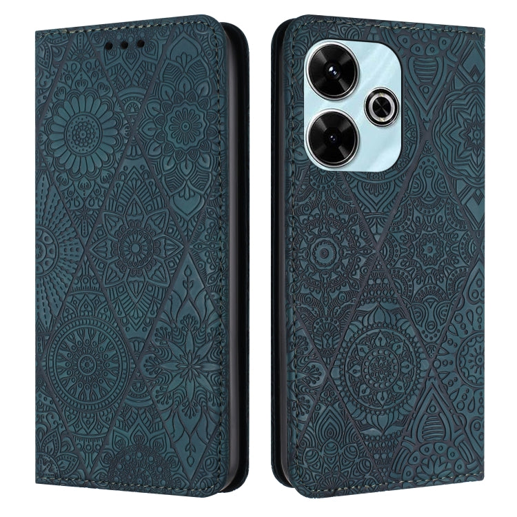 Ethnic Embossed Adsorption Leather Phone Case, For Xiaomi Redmi 13 4G, For Xiaomi Redmi Note 13 5G, For Xiaomi Redmi 13C, For Xiaomi Redmi Note 13 Pro 5G, For Redmi Note 12 Pro 4G, For Redmi Note 12 4G Global, For Redmi Note 12 Pro 5G Global           ...