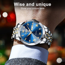 Load image into Gallery viewer, OLEVS 9931 Men Luminous Waterproof Quartz Watch